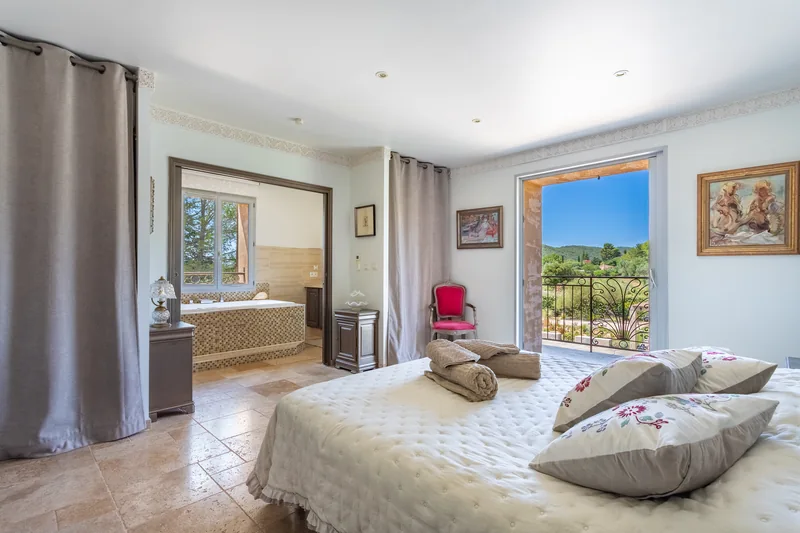 Chambre Maître à la Bastide de Provence